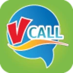 vcall android application logo